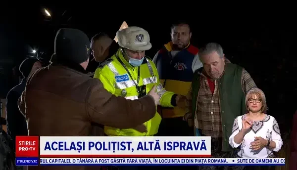 Polițistul drogat din Buzău care a mers în uniformă la o prostituată și a refuzat să plătească a comis, beat, și un accident