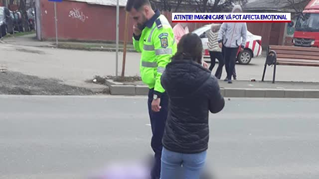 Polițistul care a omorât o fetiță pe trecerea de pietoni nu a dat declarații în fața anchetatorilor