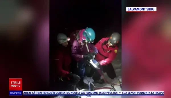 Final fericit pentru doi turiști aflați într-o drumeție în munții Făgăraș