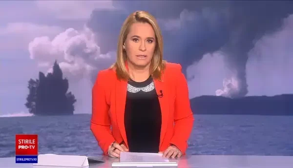 Unda de șoc creată de erupția vulcanului din Insula Tonga a ajuns și în România. Ce s-a întâmplat la stațiile meteo