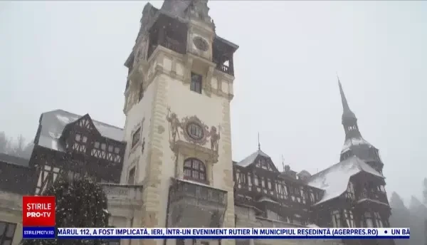 Castelul Peleș din Sinaia a primit o factură uriașă la gaze - peste 86.000 de lei