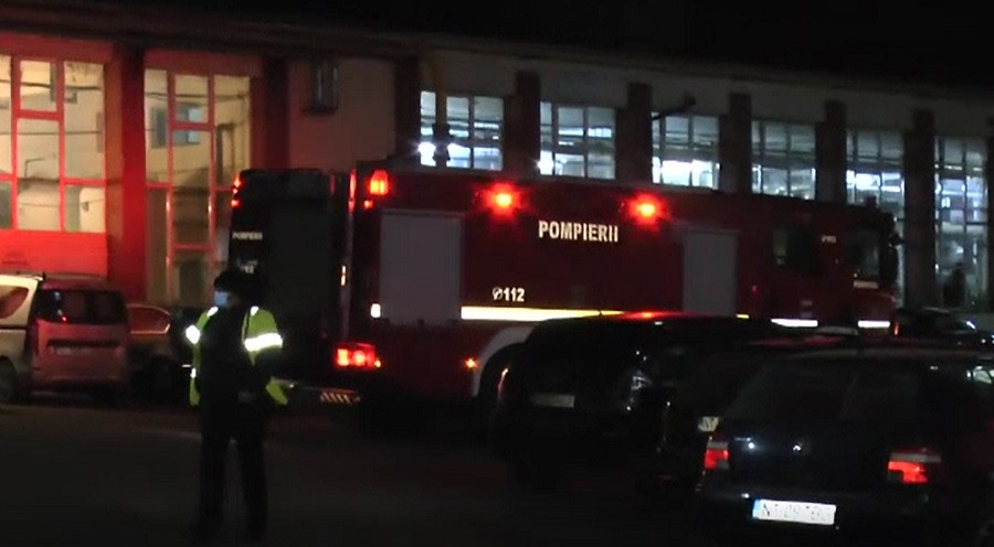 Alarmă de incendiu la Spitalul Județean din Piatra Neamț, acolo unde 10 oameni au fost arși de vii în noiembrie 2020