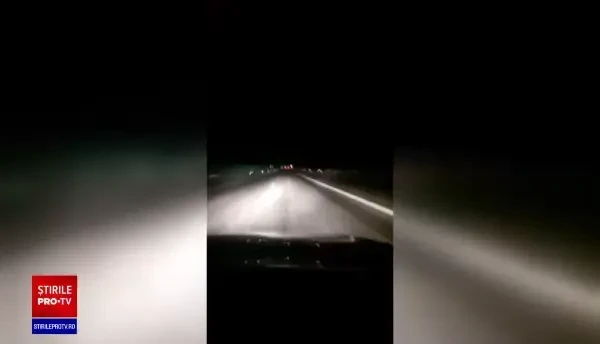 Raliu ilegal pe Autostrada A4. Șoferii au blocat ambele benzi, între Constanța și Ovidiu