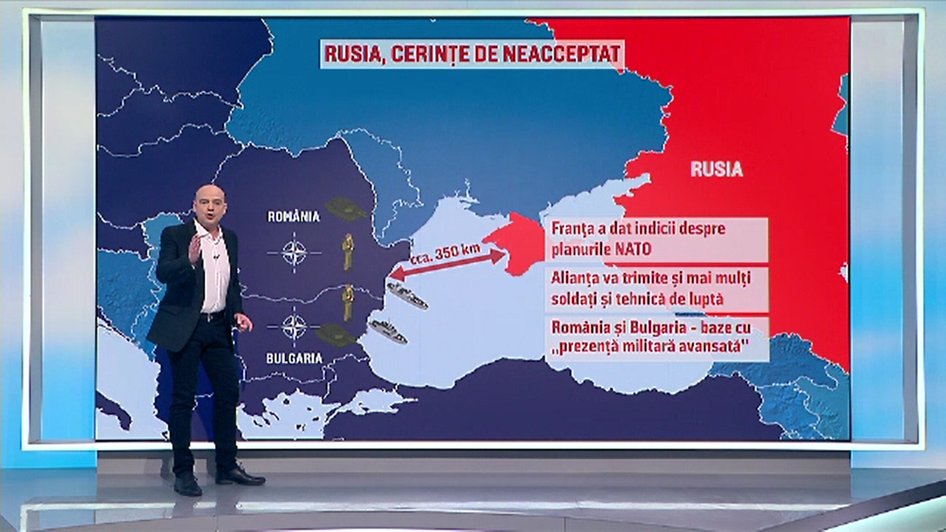 Cronologia evenimentelor. Încă din 1997 Rusia cerea ca NATO să-şi ţină armele şi trupele departe de granițele sale