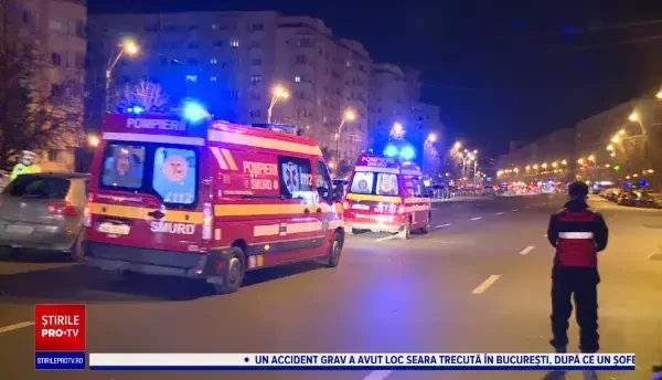 Un bărbat a fost spulberat de o mașină, pe trecerea de pietoni, la ieșirea din Pasajul Piața Muncii