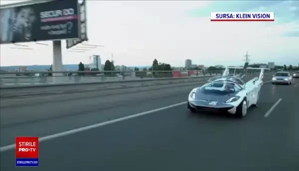 Mașina zburătoare slovacă a primit autorizație de zbor. Cum arată