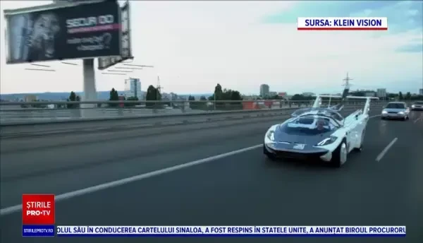 Mașina zburătoare slovacă a primit autorizație de zbor