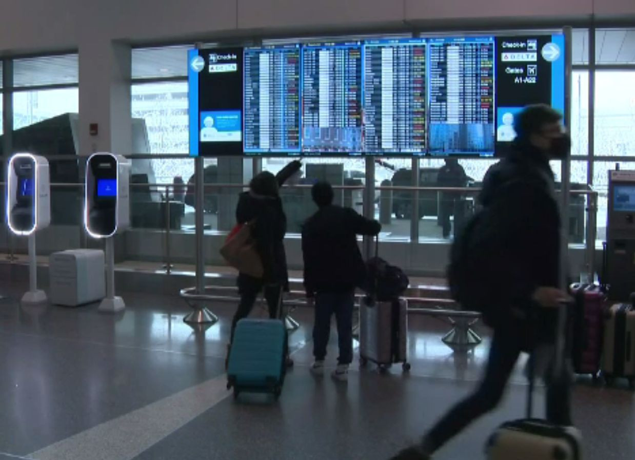 Furtună puternică de zăpadă, așteptată în SUA. Zborurile au fost anulate