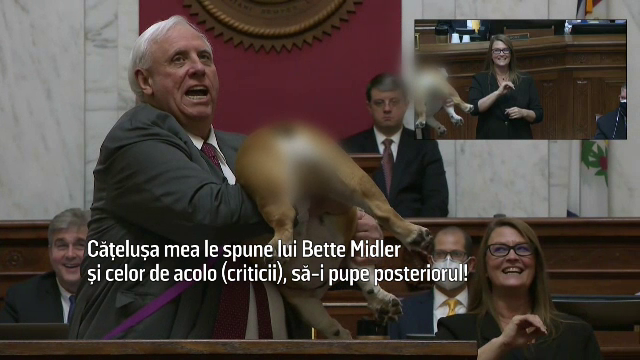Guvernatorul Virginiei de Vest a ținut să le răspundă într-un mod original celor care îi critică statul