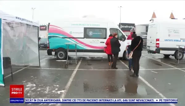 Caravana HPV este în Cluj. Femeile se pot testa gratuit pentru prevenția cancerului de col uterin