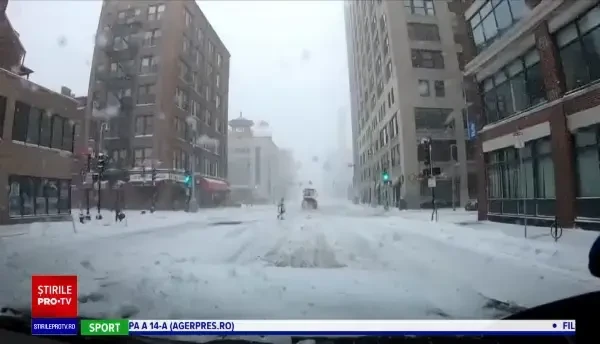 Stare de urgență în nord-estul SUA, din cauza furtunilor de zăpadă. Mesajul primarului din New York, Eric Adams