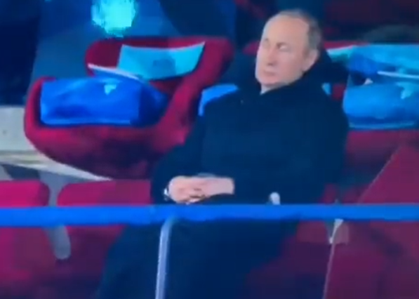 VIDEO Vladimir Putin a ațipit la ceremonia de deschidere a JO de iarnă în momentul defilării delegaţiei Ucrainei