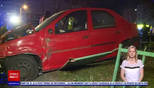 Accident în Ferentari. Un bărbat beat și fără permis de conducere a lovit trei mașini