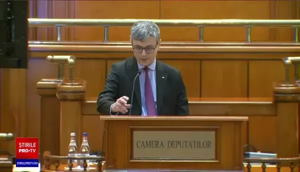 VIDEO. Scandal în Parlament cu George Simion: ”Este pentru prima dată când un ministru este agresat fizic”