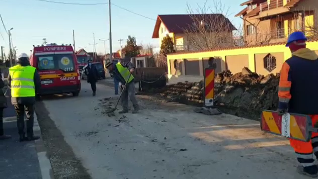 Accident tragic în Pitești. Un bărbat și-a pierdut viața după ce un mal de pământ s-a prăbușit peste el