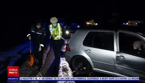 Accident tragic pe o șosea din Maramureș. Un bărbat de 35 ani a murit după ce a intrat cu mașina într-un autobuz