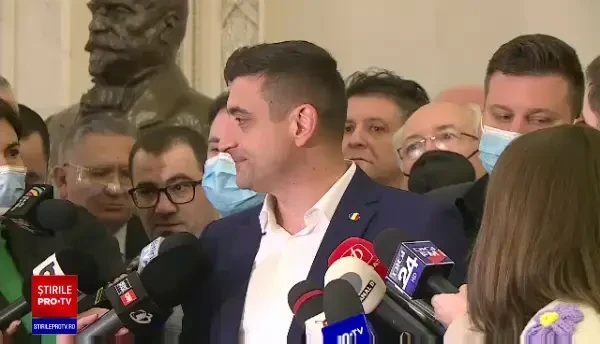 Parlamentarul George Simion, sfidător chiar în Parlament: ”Da, încalc o lege!”