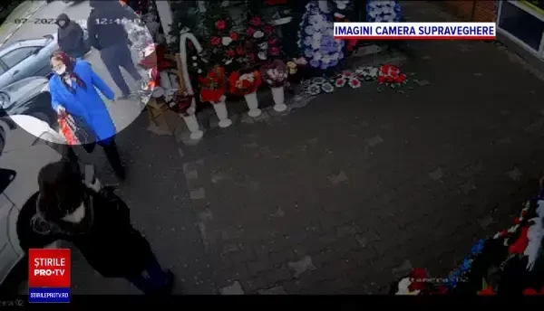 Conflict între florari, în Motru. O femeie a fost bătută de un vecin care are aceeași afacere