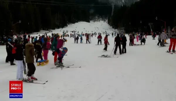 Pregătiri intense pentru Valentine's Day, la munte. Cum au ales turiștii să petreacă weekendul