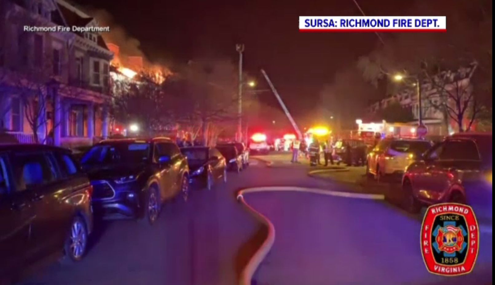 Școală distrusă de un incendiu, în Richmond. Nu se cunoaște deocamdată cauza