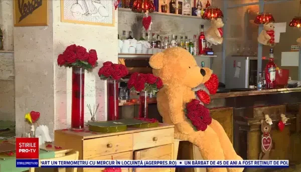 Ziua îndrăgostiților, sărbătorită mai timid pentru că a fost prima zi din săptămână. Tinerii au ieșit la teatru