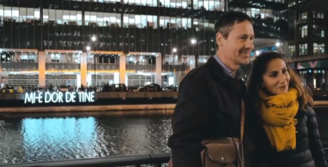 Instalația de lumini „Mi-e dor de tine”, aprinsă de Ziua Îndrăgostiților și în Washington. Gestul, făcut pentru români