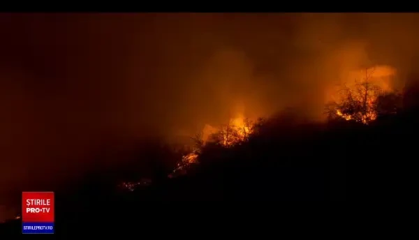 Alertă în Buzău, unde au izbucnit patru incendii simultan