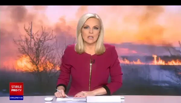 FOTO Incendiu de vegetație scăpat de sub control în Bolintin Vale. A ajuns la locuințele de la marginea orașului