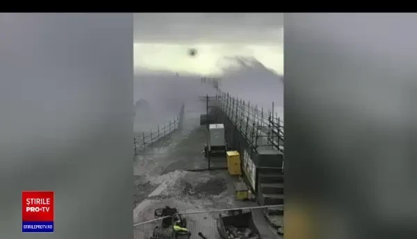 Furtuna Eunice a făcut ravagii în Olanda, Marea Britanie și Belgia. 13 oameni au murit