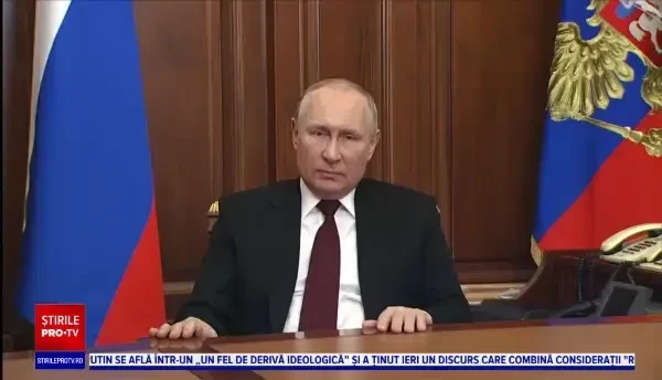 Rusia a recunoscut independenţa republicilor separatiste din estul Ucrainei. Putin: Avem tot dreptul să luăm măsuri