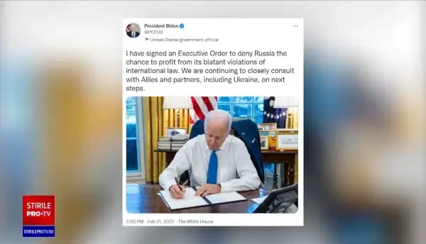 Reacțiile internaționale la anunțul lui Putin: ”O încălcare a dreptului internațional. Trebuie să provoace un răspuns dur”