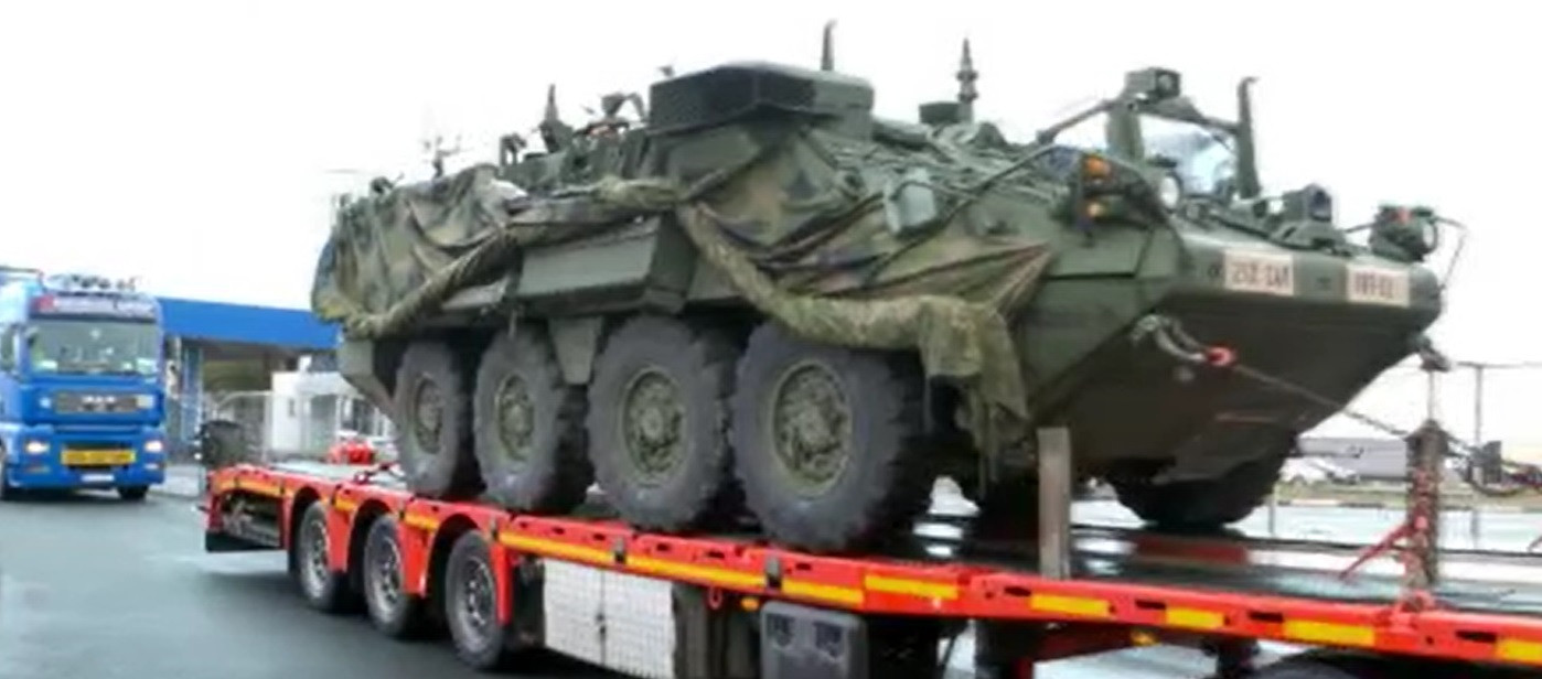Un nou convoi militar NATO a intrat în România. Vehiculele se îndreaptă spre baza Mihail Kogălniceanu