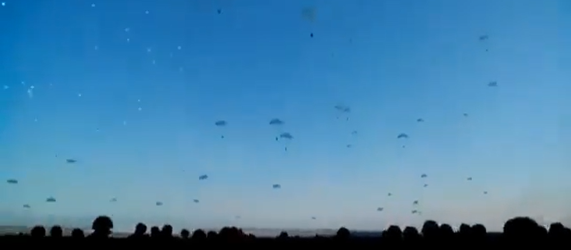 Video. Trupele rusești sunt parașutate în Harkov, oraș aflat la 30 km de frontiera cu Rusia