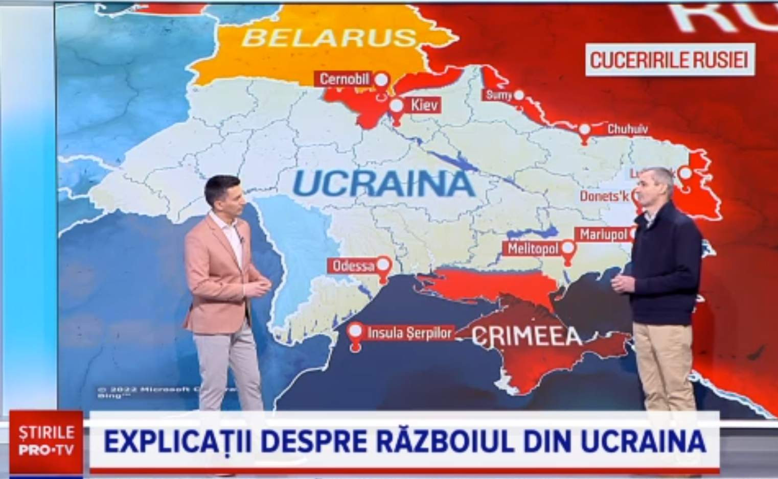 Analistul militar Valentin Mateiu, în studioul ȘtirilorPROTV, despre mișcările armatei lui Putin. Care e strategia rușilor