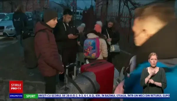 Refugiații mulțumesc cu lacrimi în ochi românilor: „Mulțumim atât de mult că ne-ați ajutat pe noi, pe ucrainenii”