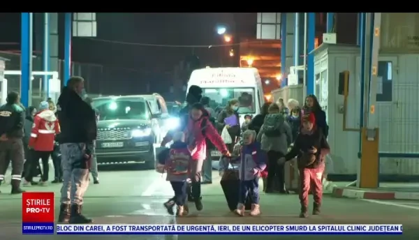 Românii îi primesc cu brațele deschise pe ucrainenii care fug de război. ”Am plâns și am zis că trebuie să fac ceva”