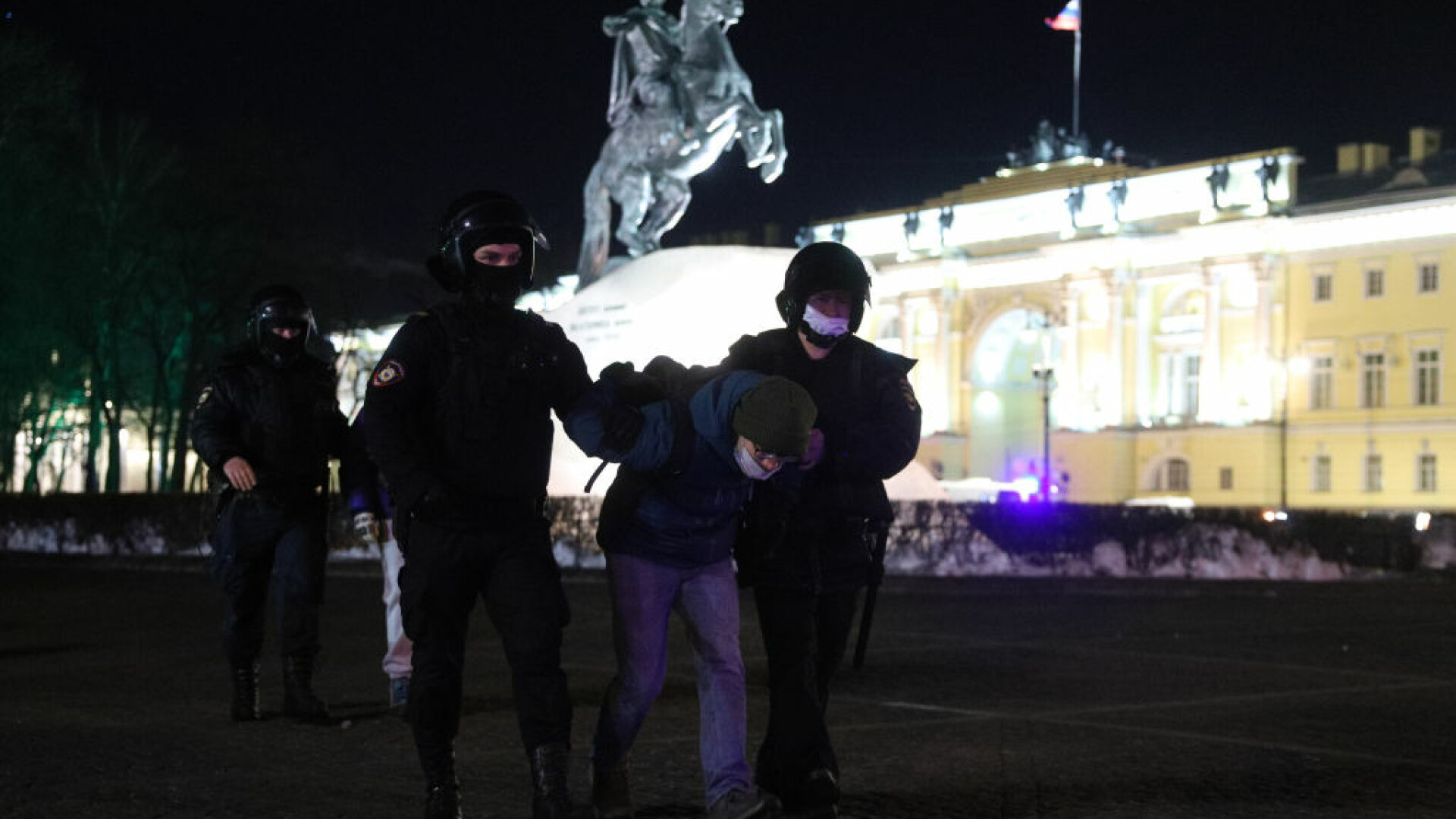 Rusia: 6.440 de persoane au fost arestate după protestele împotriva războiului din Ucraina