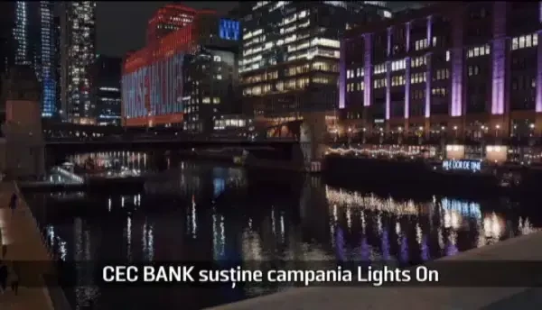 CEC BANK susține campania Lights On. „Mi-e dor de tine”