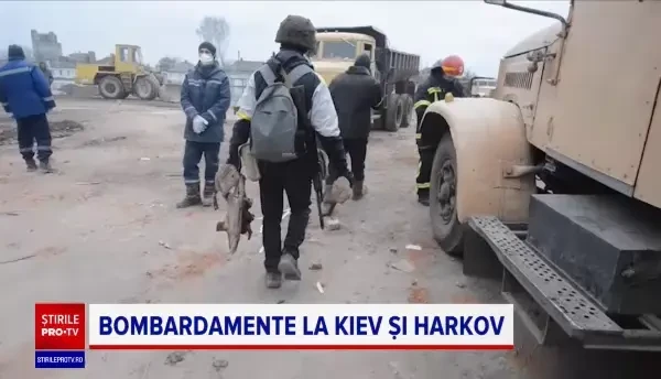 Războiul din Ucraina devine din ce în ce mai dur. Rușii forțează ocuparea Kievului, localnicii rezistă eroic