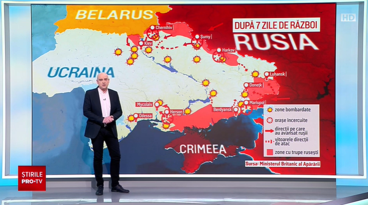 HARTĂ Unde vor să ajungă rușii și cum ar putea reuși să cucerească Kievul