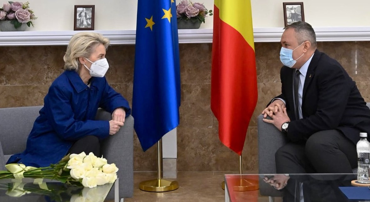 Mesajul Ursulei von der Leyen pentru români, după ce a ajuns la București: „Sunt aici să le mulțumesc”