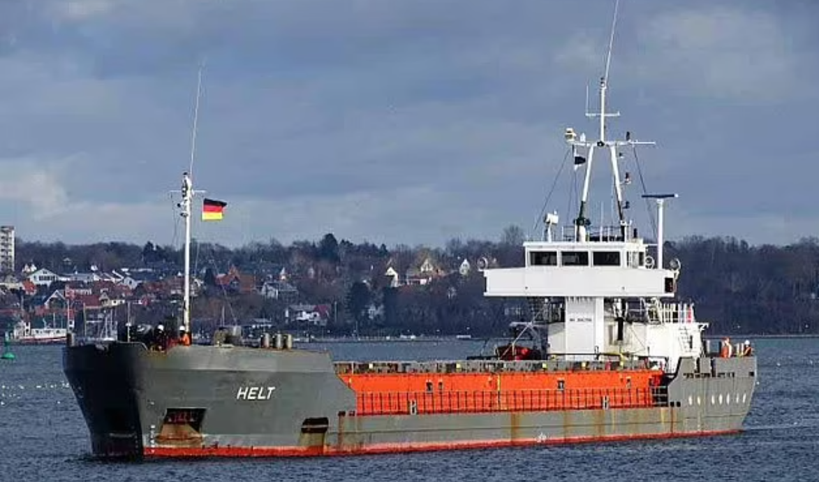 O navă de marfă estoniană s-a scufundat în largul portului Odesa după o explozie