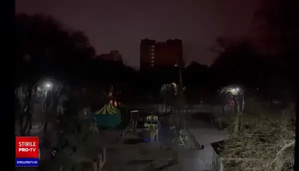 Noi bombardamente la Kiev