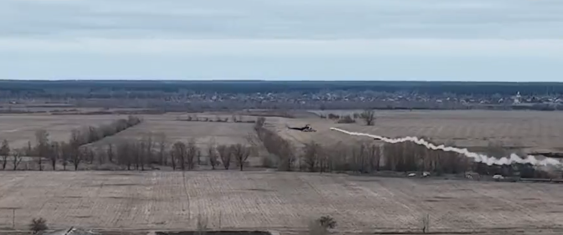 Video. Forţele armate ucrainene susţin că au doborât un elicopter militar rusesc