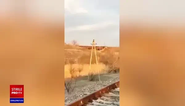 Un pod care lega Transnistria de Ucraina a fost distrus cu explozibili