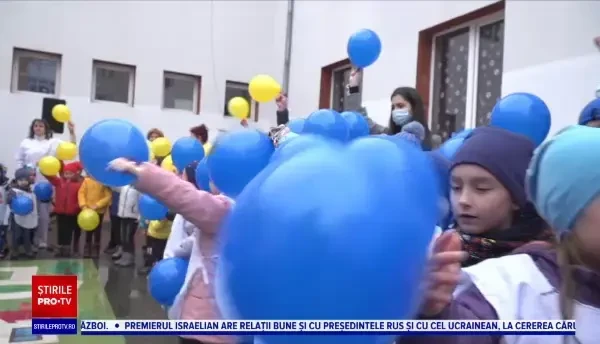 Mesaj de pace pentru ucraineni de la copiii din România. „Să fie pace. Să nu mai vină doar tancuri pe acolo”