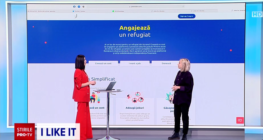 iLikeIT. S-a lansat site-ul ”Jobs for Ukraine”, o platformă gratuită de ajutor