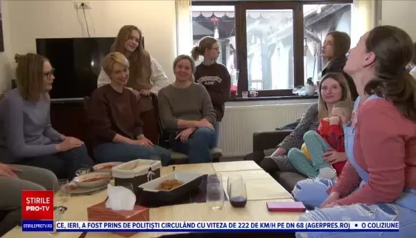 Femeile refugiate din Ucraina se străduiesc să învețe limba română pentru a-și putea găsi un loc de muncă