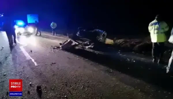 O familie din Ucraina, implicată într-un accident rutier grav în Satu Mare. Un tânăr și-a pierdut viața