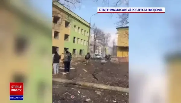 Rușii atacă maternități în Ucraina, în timp ce Putin devine din ce în ce mai frustrat. ”E o tragedie ce se întâmplă”